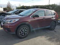 Salvage cars for sale from Copart San Martin, CA: 2016 Honda CR-V SE