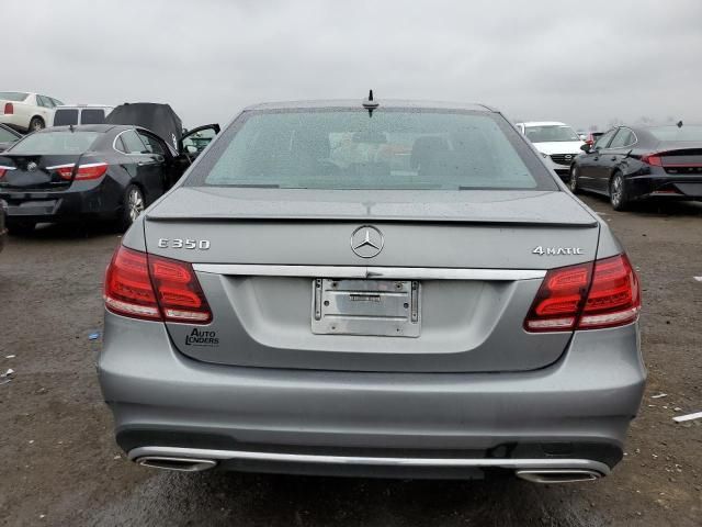 2014 Mercedes-Benz E 350 4matic