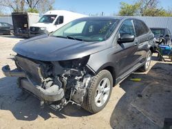 Salvage cars for sale at Bridgeton, MO auction: 2017 Ford Edge SE