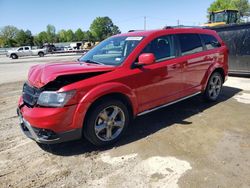 Dodge Journey salvage cars for sale: 2017 Dodge Journey Crossroad