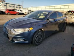Ford Fusion salvage cars for sale: 2018 Ford Fusion TITANIUM/PLATINUM