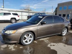 Salvage cars for sale from Copart Littleton, CO: 2009 Subaru Legacy 2.5I