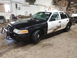 Ford salvage cars for sale: 2010 Ford Crown Victoria Police Interceptor