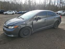 2012 Honda Civic LX en venta en Bowmanville, ON