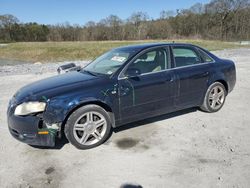 Salvage cars for sale at Cartersville, GA auction: 2007 Audi A4 2.0T Quattro