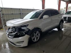 Salvage cars for sale at Homestead, FL auction: 2018 Lincoln MKC Premiere