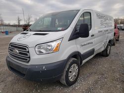 Salvage cars for sale from Copart Leroy, NY: 2016 Ford Transit T-250