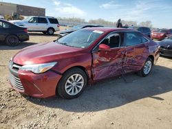 Salvage cars for sale from Copart Kansas City, KS: 2016 Toyota Camry LE