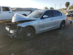 Salvage cars for sale at San Diego, CA auction: 2017 BMW 320 I