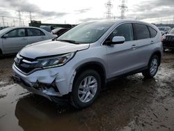 Salvage cars for sale at Elgin, IL auction: 2015 Honda CR-V EX