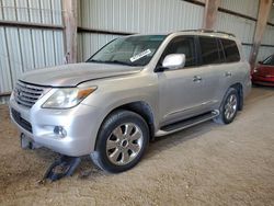 Salvage cars for sale from Copart Houston, TX: 2008 Lexus LX 570