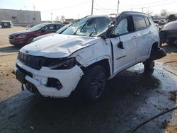 Salvage cars for sale at Chicago Heights, IL auction: 2022 Jeep Compass Limited