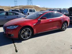 Tesla Model S salvage cars for sale: 2015 Tesla Model S