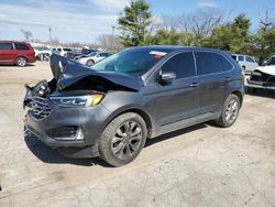 Ford salvage cars for sale: 2019 Ford Edge Titanium