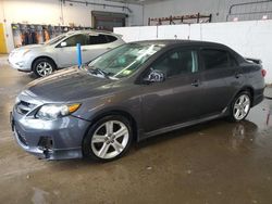 Salvage cars for sale from Copart Candia, NH: 2013 Toyota Corolla Base