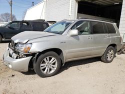 Salvage cars for sale from Copart Blaine, MN: 2006 Toyota Highlander Hybrid