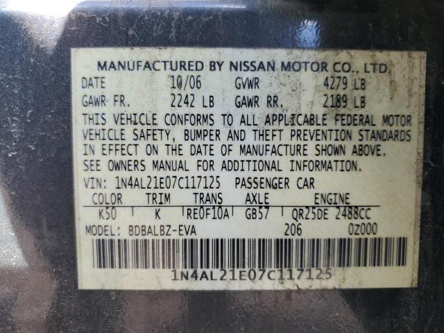 2007 Nissan Altima 2.5