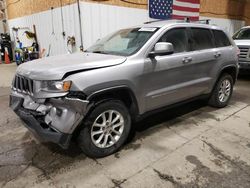 Salvage cars for sale from Copart Anchorage, AK: 2015 Jeep Grand Cherokee Laredo