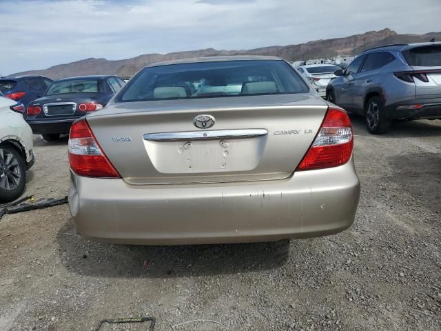 2002 Toyota Camry LE