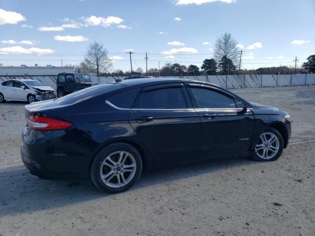 2018 Ford Fusion SE Hybrid