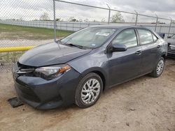 Vehiculos salvage en venta de Copart Houston, TX: 2017 Toyota Corolla L