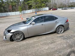 Vehiculos salvage en venta de Copart Knightdale, NC: 2015 Lexus IS 250