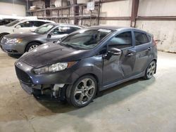 Salvage cars for sale at Eldridge, IA auction: 2016 Ford Fiesta ST