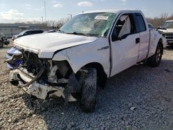 Salvage cars for sale at Louisville, KY auction: 2014 Ford F150 Super Cab