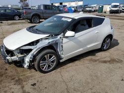 Salvage cars for sale from Copart Woodhaven, MI: 2012 Honda CR-Z EX