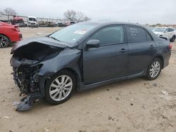 Salvage cars for sale from Copart Haslet, TX: 2010 Toyota Corolla Base