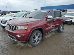 Salvage cars for sale at Woodhaven, MI auction: 2019 Jeep Grand Cherokee Limited