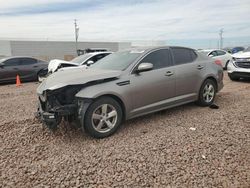 Salvage cars for sale from Copart Phoenix, AZ: 2015 KIA Optima LX