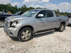 Toyota Tundra Double cab Limited salvage cars for sale: 2007 Toyota Tundra Double Cab Limited