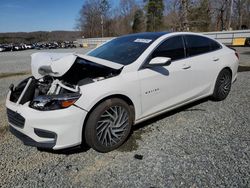 Vehiculos salvage en venta de Copart Concord, NC: 2016 Chevrolet Malibu LT