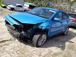 Salvage cars for sale at Seaford, DE auction: 2021 Hyundai Kona SEL Plus