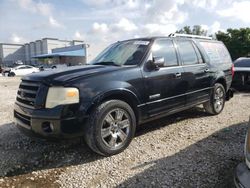 Salvage cars for sale from Copart Opa Locka, FL: 2008 Ford Expedition EL Limited