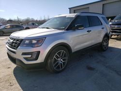 Salvage cars for sale from Copart Duryea, PA: 2016 Ford Explorer Sport