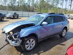 Subaru salvage cars for sale: 2012 Subaru Outback 2.5I Premium