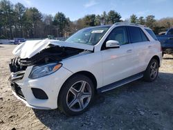 Salvage cars for sale at Mendon, MA auction: 2018 Mercedes-Benz GLE 350 4matic