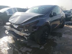 Salvage cars for sale from Copart Grand Prairie, TX: 2023 Tesla Model Y