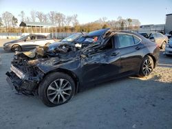 Salvage cars for sale at Spartanburg, SC auction: 2017 Acura TLX Tech