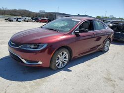 Salvage cars for sale from Copart Lebanon, TN: 2017 Chrysler 200 Limited
