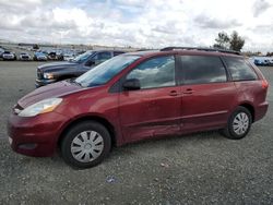 Vehiculos salvage en venta de Copart Antelope, CA: 2006 Toyota Sienna CE