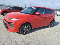 Salvage cars for sale from Copart Lumberton, NC: 2021 KIA Soul GT-LINE Turbo