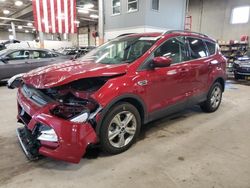 Salvage cars for sale at Blaine, MN auction: 2016 Ford Escape SE