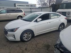 Salvage cars for sale from Copart Woodburn, OR: 2020 Hyundai Elantra SEL