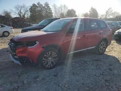 Salvage cars for sale at Madisonville, TN auction: 2017 Mitsubishi Outlander ES