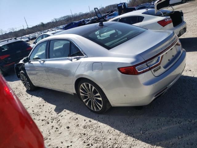 2018 Lincoln Continental Reserve