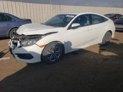 Salvage cars for sale from Copart San Martin, CA: 2017 Honda Civic LX