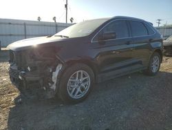 Salvage cars for sale at Mercedes, TX auction: 2021 Ford Edge SEL